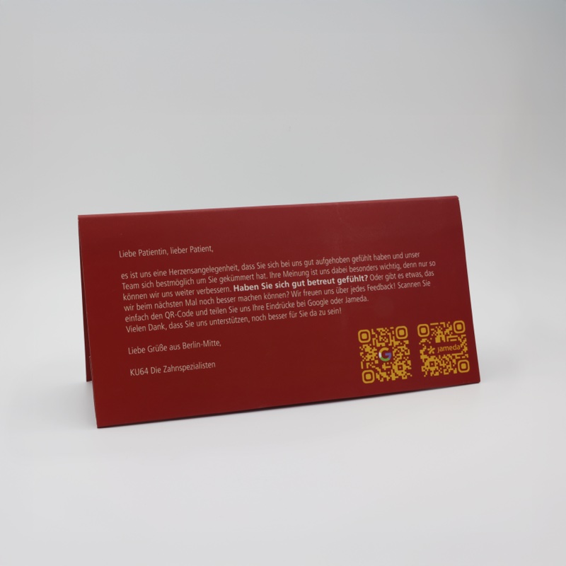Flyer — Kundencase KU64 Berlin Mitte